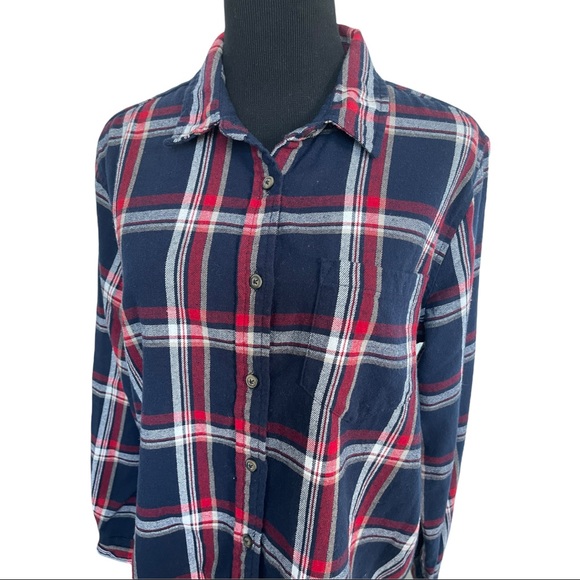 da-sh plaid button up cotton shirt - Picture 4 of 7